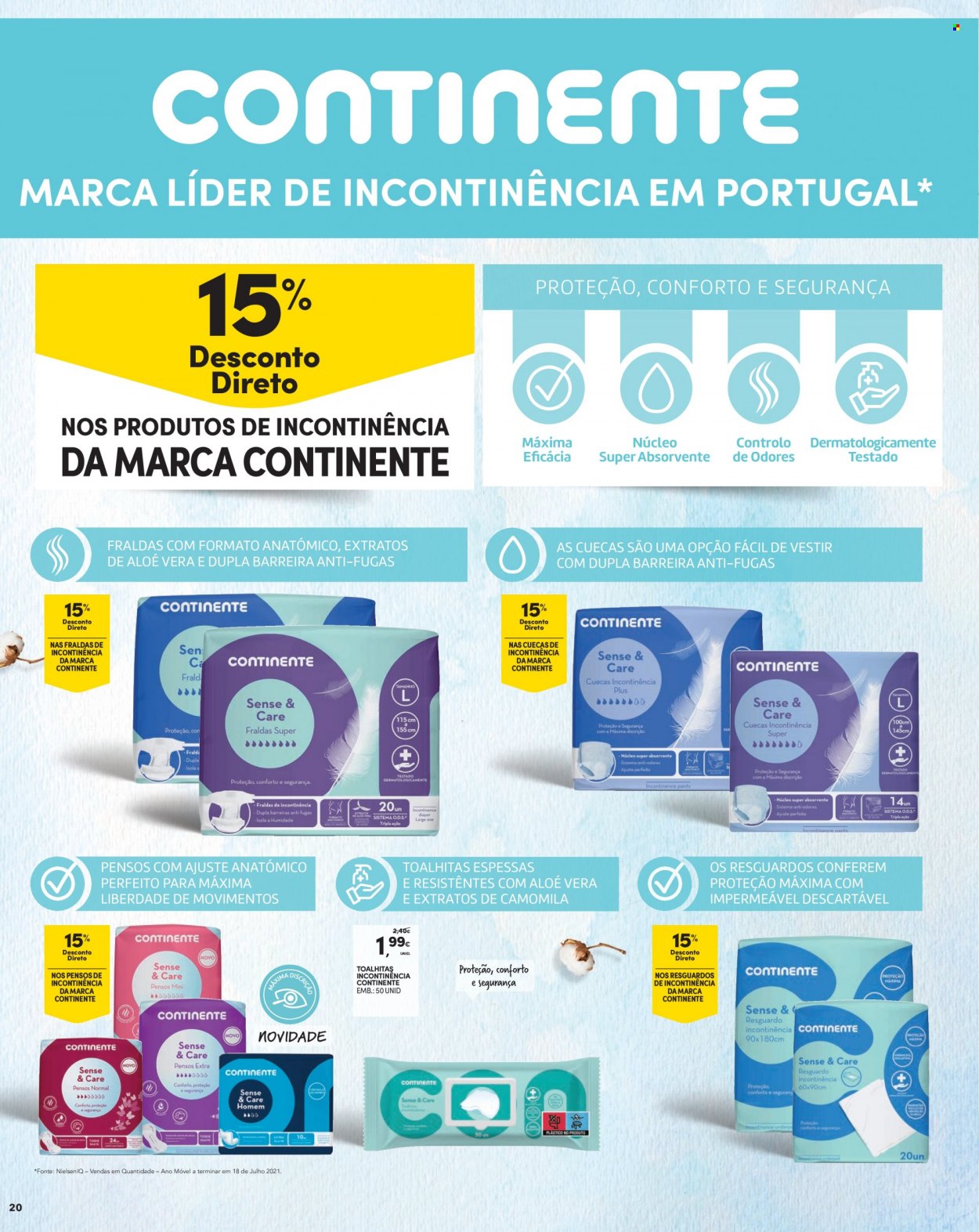 Folheto Continente Modelo - 5.10.2021 - 11.10.2021. Página 20