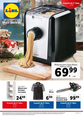 Folheto Lidl - 11.10.2021 - 17.10.2021.