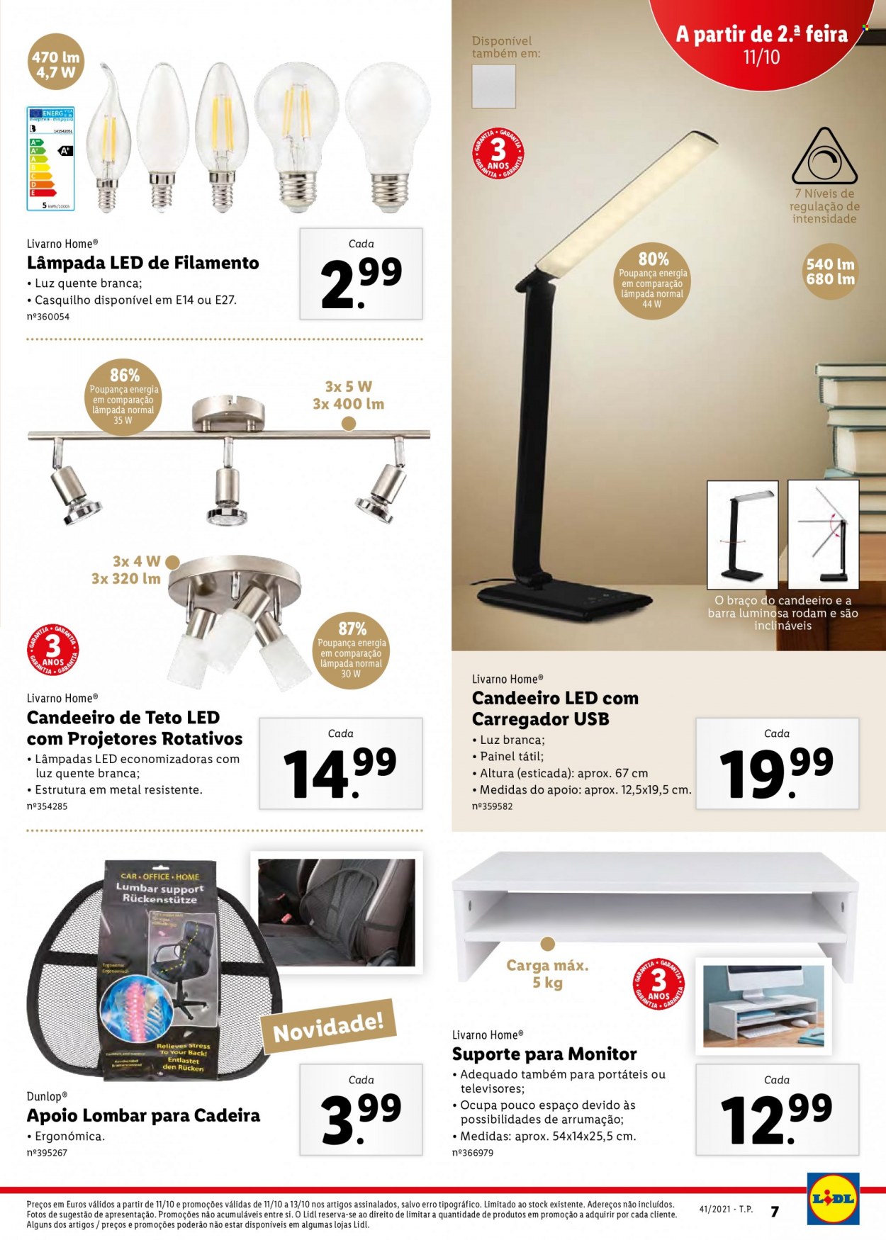 Folheto Lidl - 11.10.2021 - 17.10.2021. Página 43