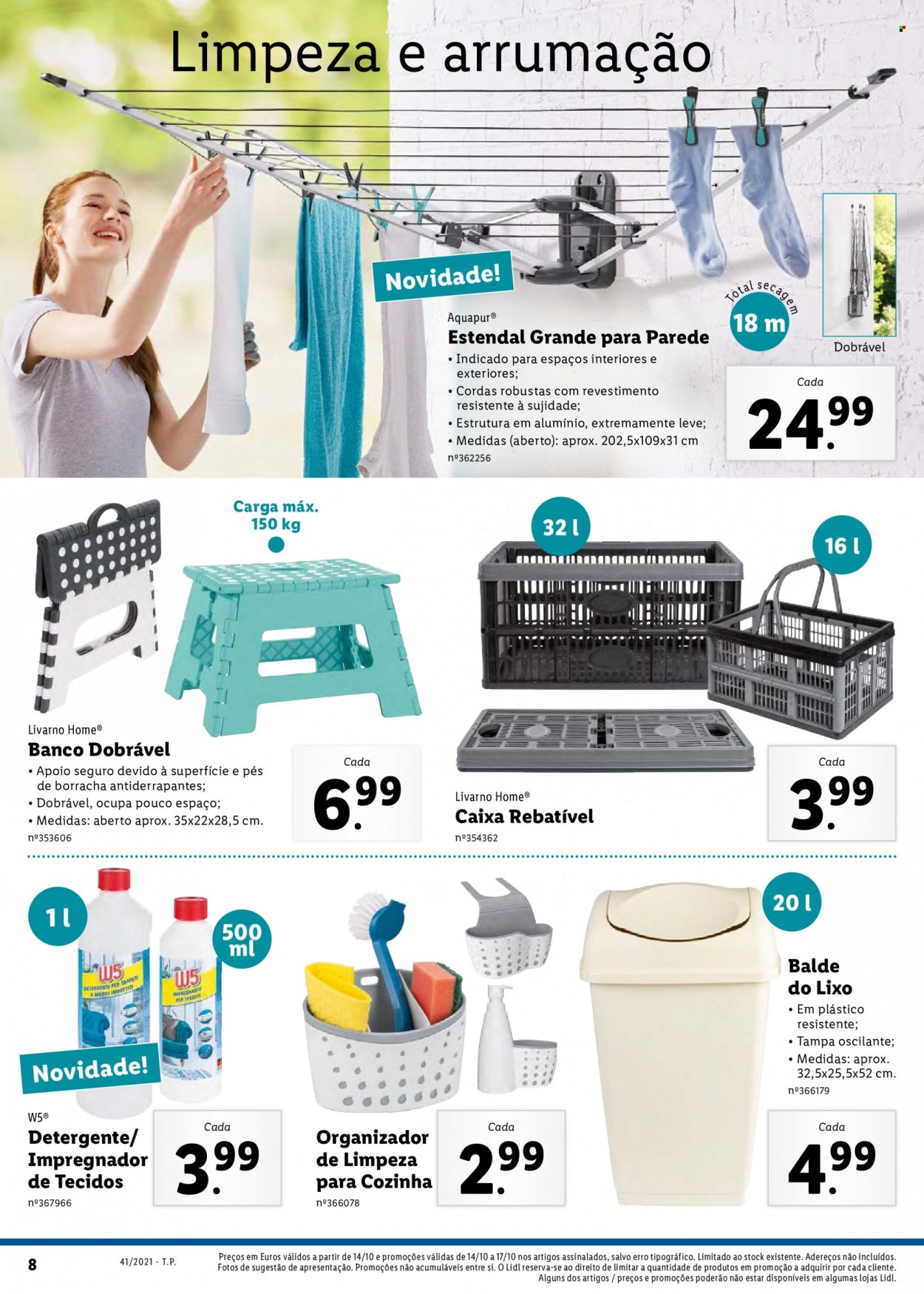 Folheto Lidl - 11.10.2021 - 17.10.2021. Página 44