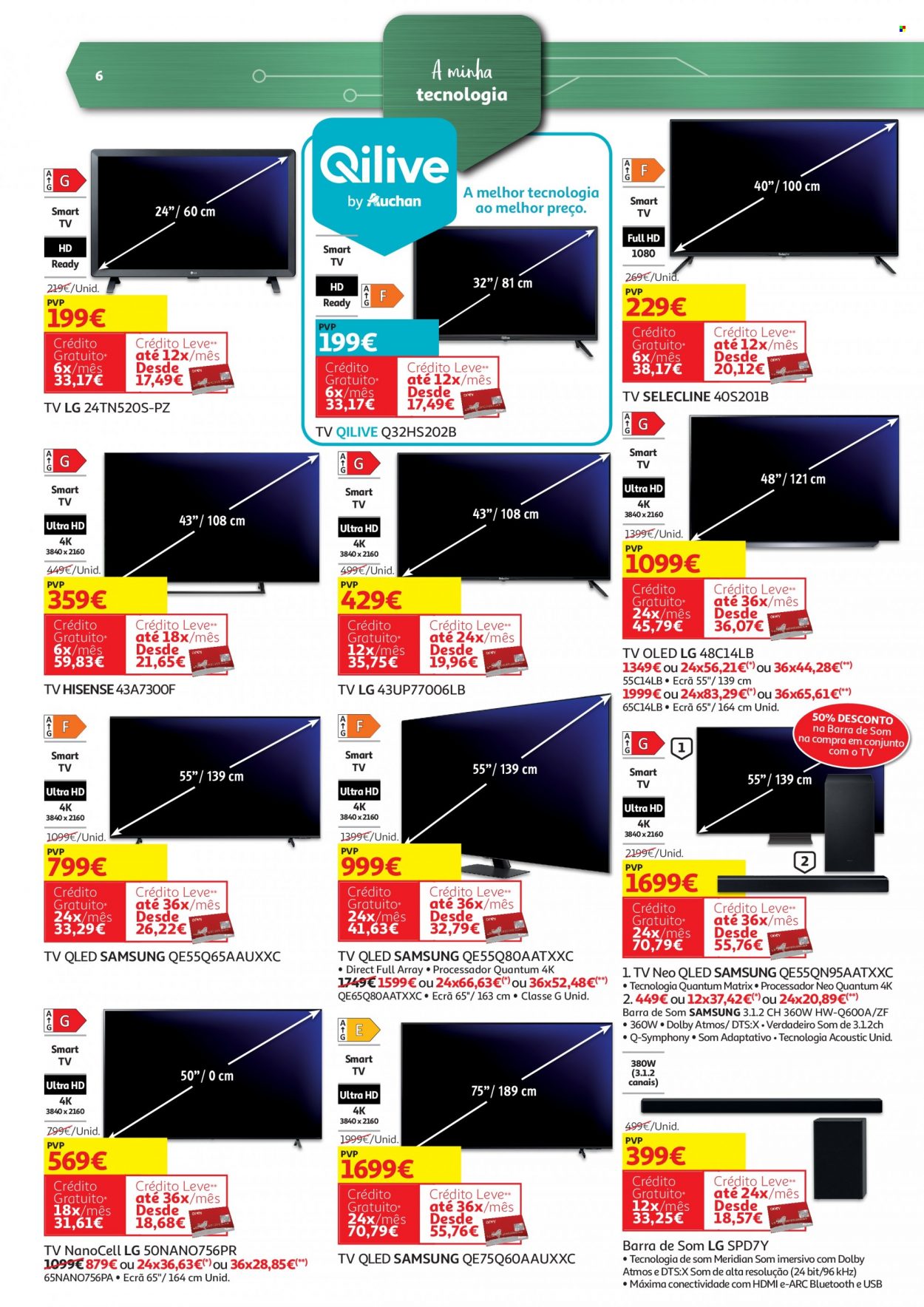 Folheto Auchan - 7.10.2021 - 2.11.2021. Página 6