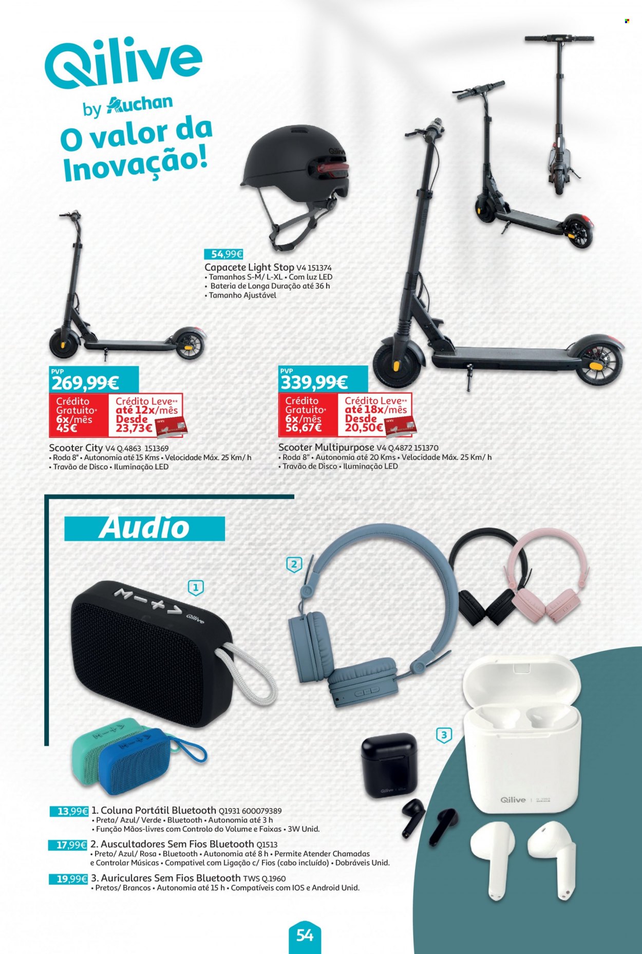 Folheto Auchan - 1.10.2021 - 28.10.2021. Página 54