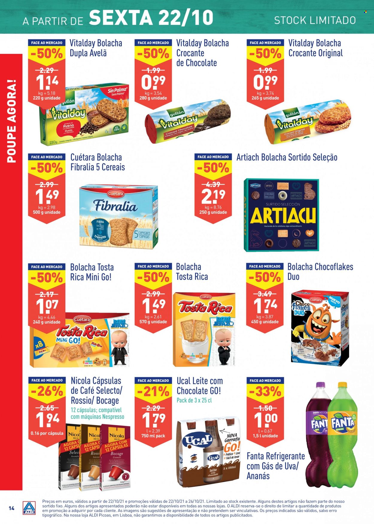 Folheto Aldi - 20.10.2021 - 26.10.2021. Página 14