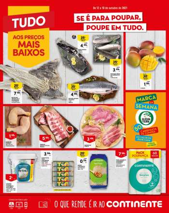 Folheto Continente Modelo - 12.10.2021 - 18.10.2021.