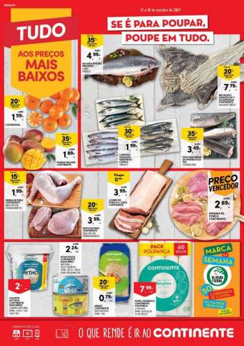 Folheto Continente Bom Dia - 12.10.2021 - 18.10.2021.
