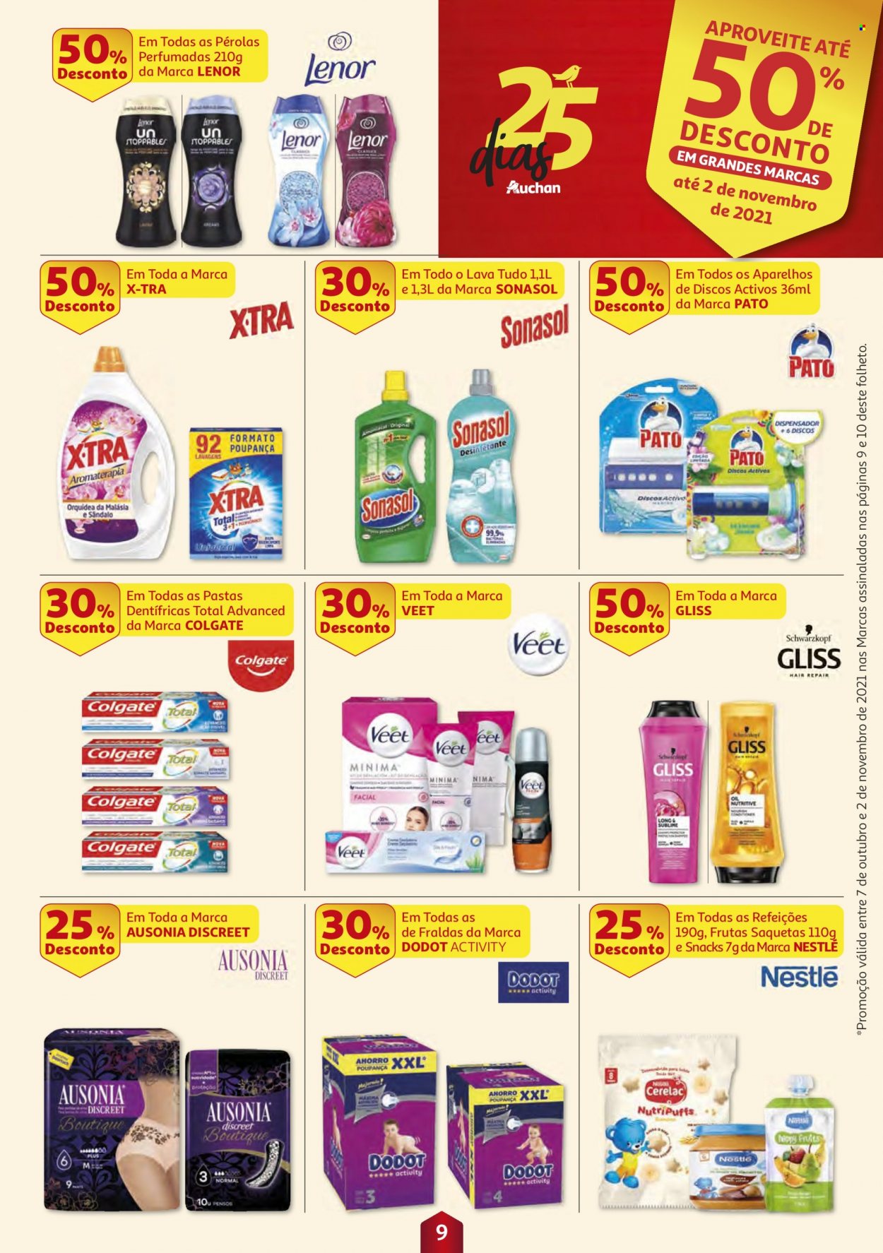 Folheto Auchan - 7.10.2021 - 20.10.2021. Página 9