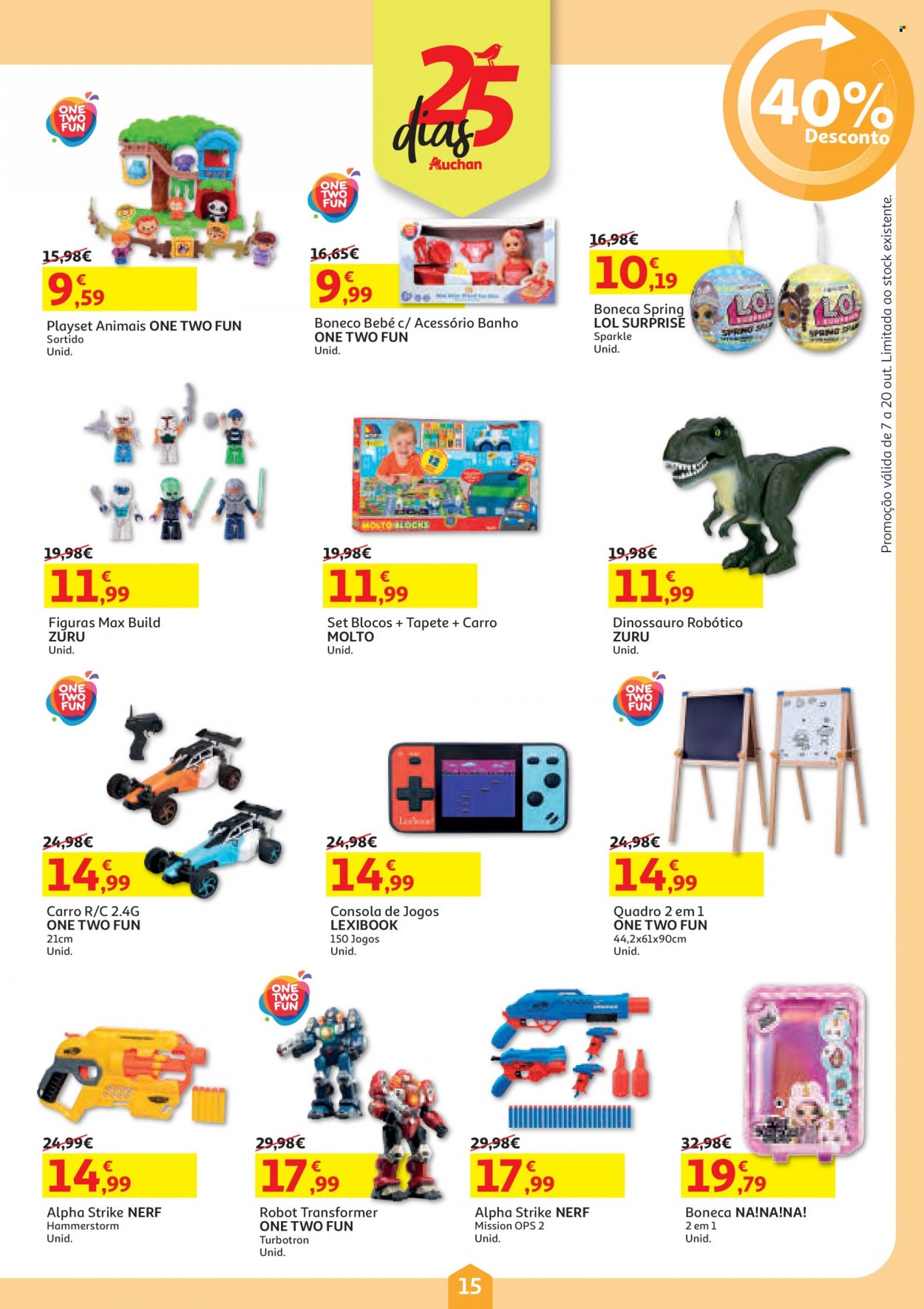 Folheto Auchan - 7.10.2021 - 20.10.2021. Página 15