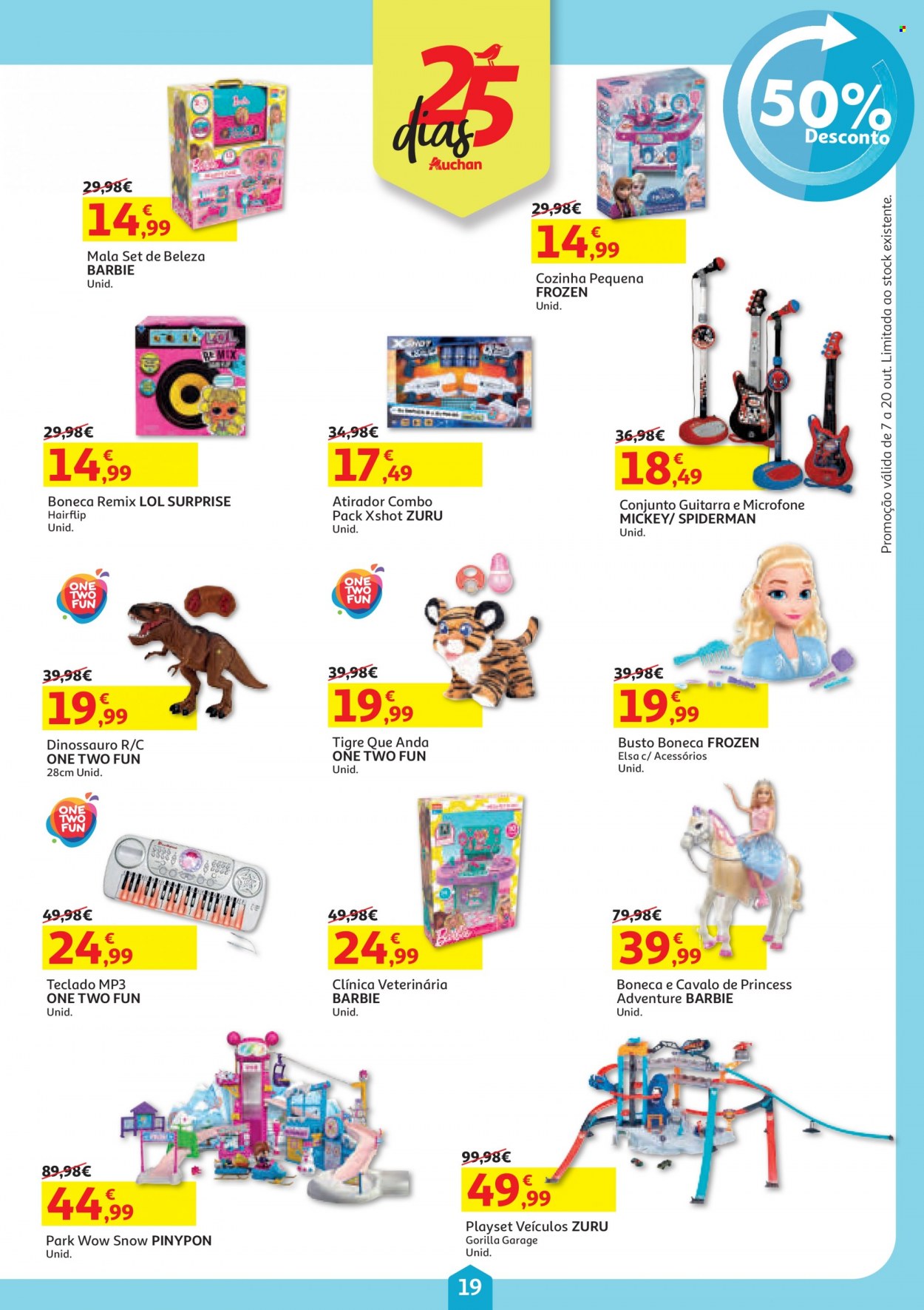 Folheto Auchan - 7.10.2021 - 20.10.2021. Página 19