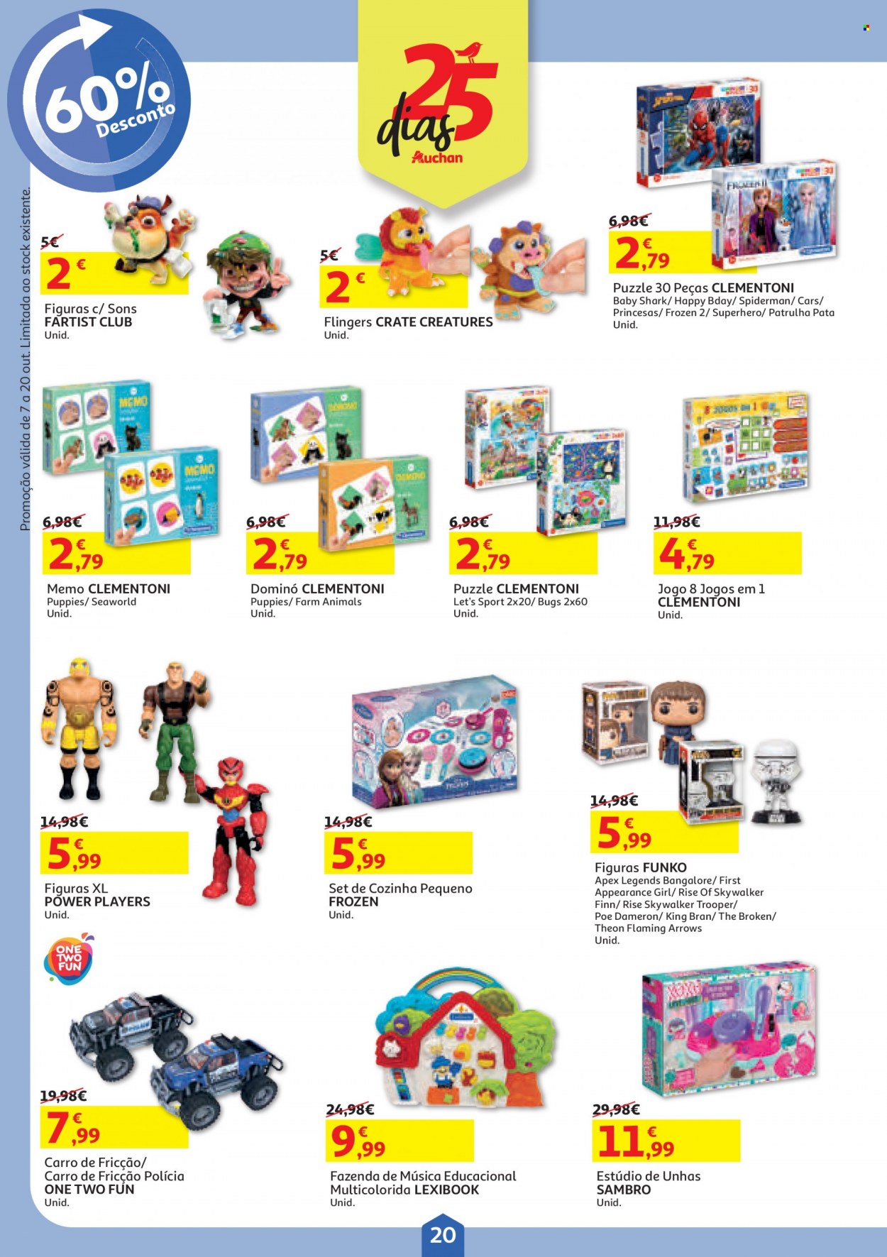 Folheto Auchan - 7.10.2021 - 20.10.2021. Página 20