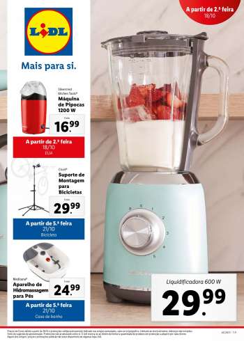 Folheto Lidl - 18.10.2021 - 24.10.2021.
