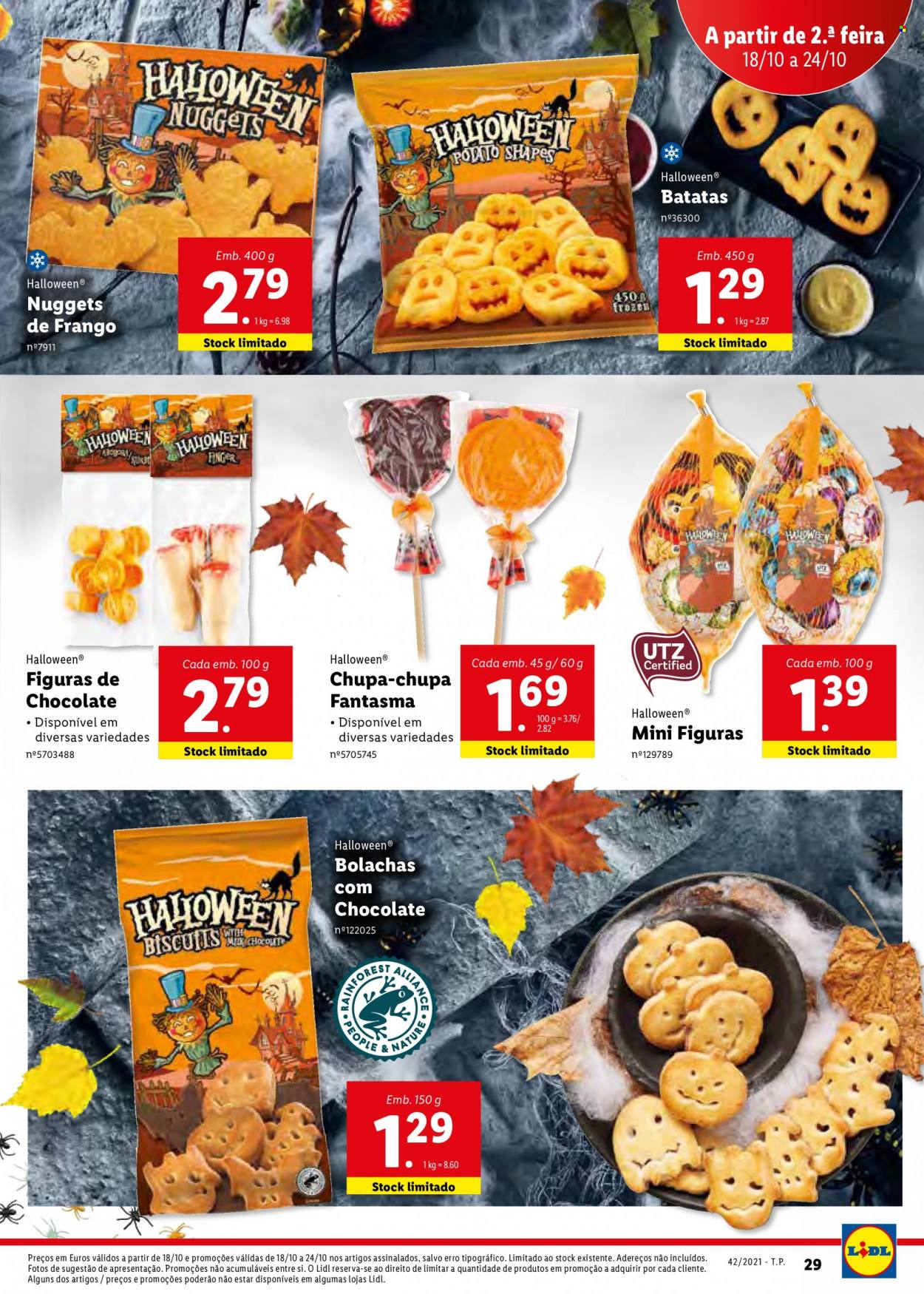 Folheto Lidl - 18.10.2021 - 24.10.2021. Página 45