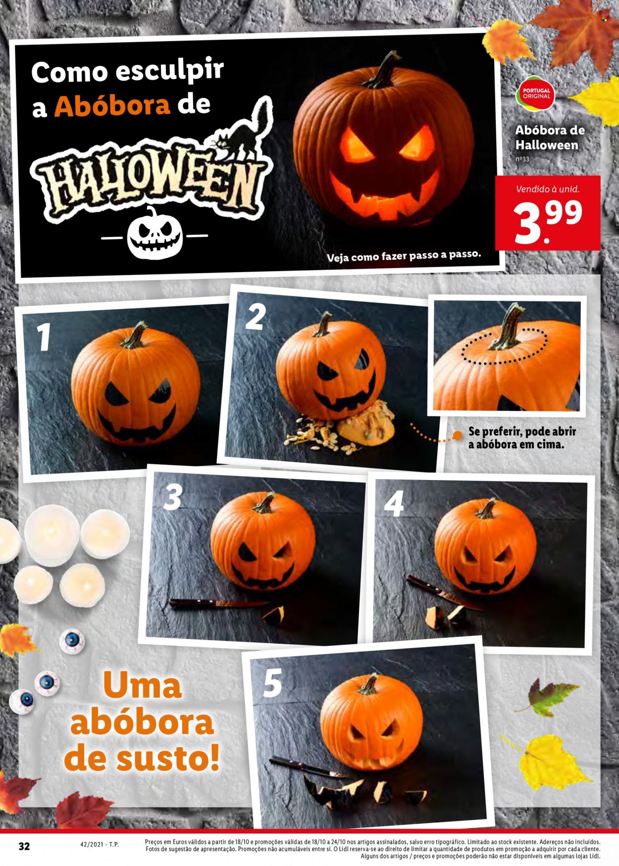 Folheto Lidl - 18.10.2021 - 24.10.2021. Página 48