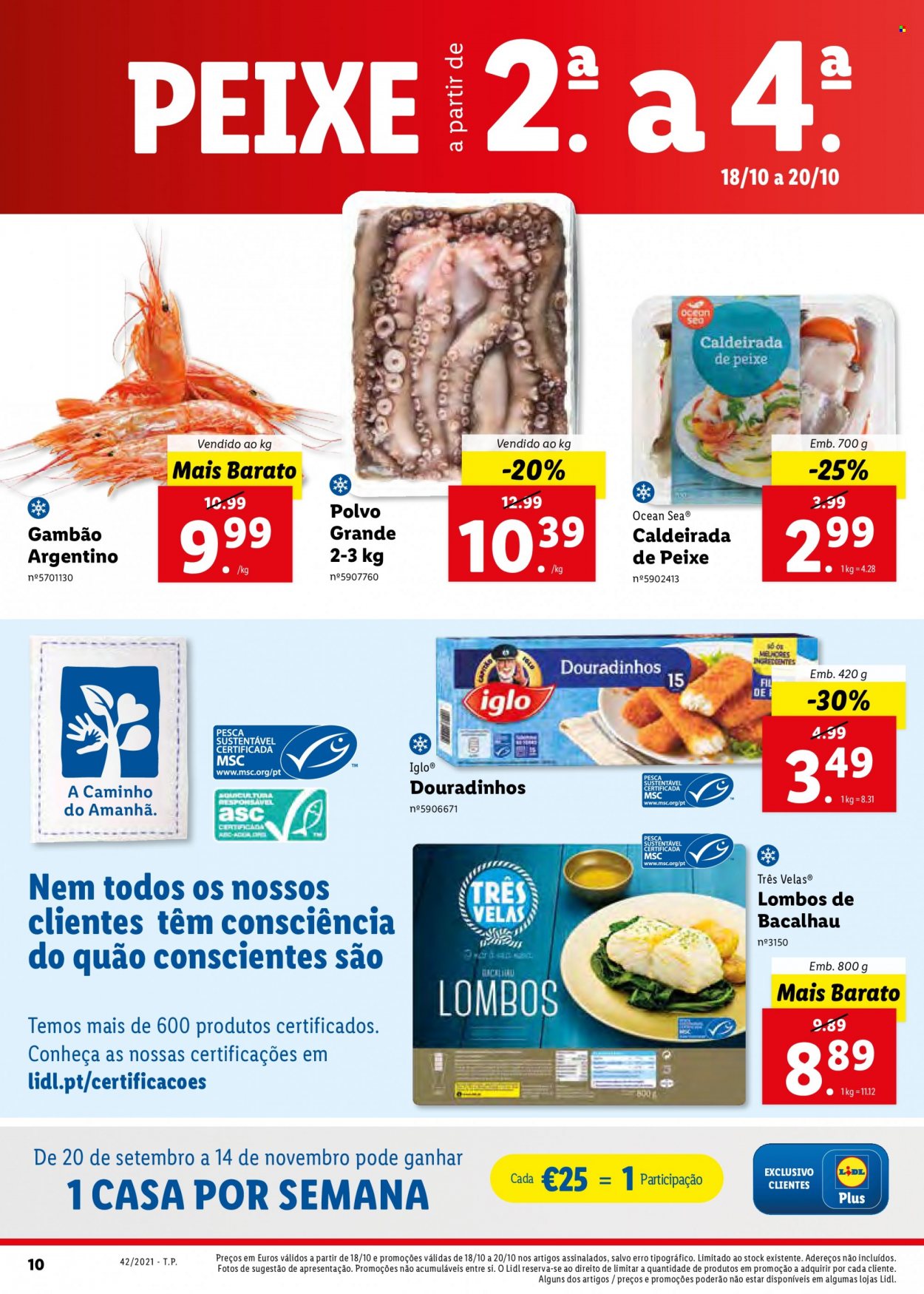 Folheto Lidl - 18.10.2021 - 24.10.2021. Página 10