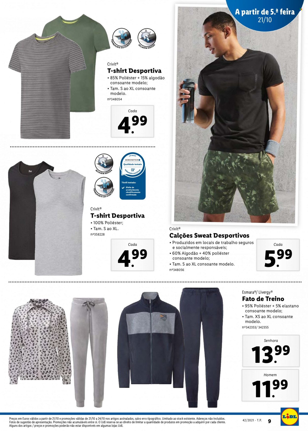 Folheto Lidl - 18.10.2021 - 24.10.2021. Página 45