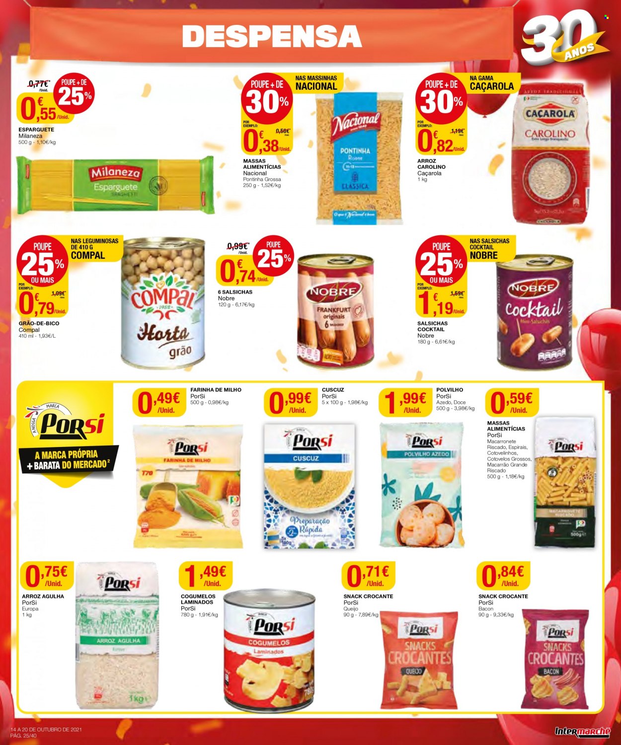 Folheto Intermarché - 14.10.2021 - 20.10.2021. Página 25