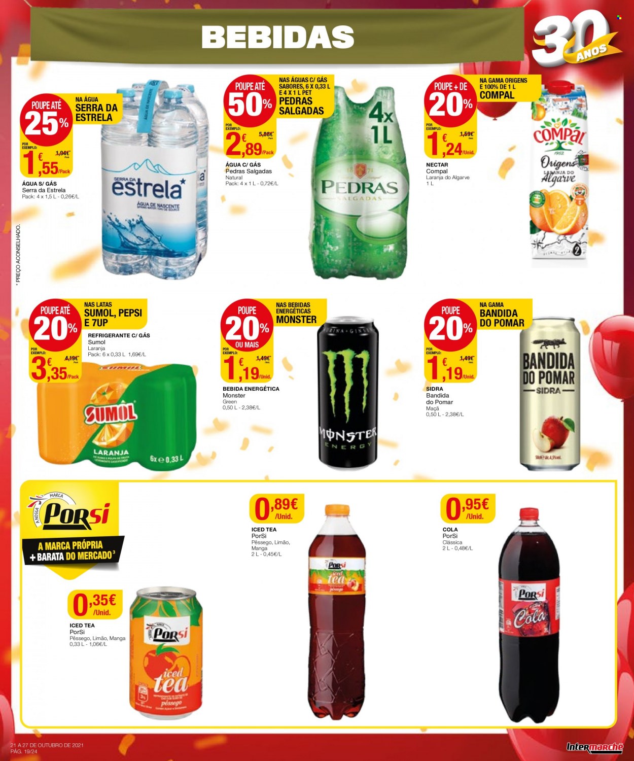 Folheto Intermarché - 21.10.2021 - 27.10.2021. Página 19