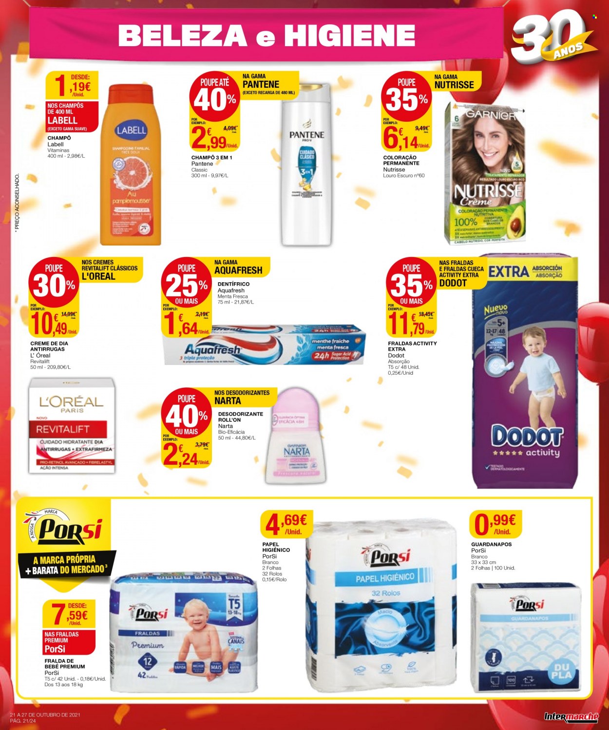 Folheto Intermarché - 21.10.2021 - 27.10.2021. Página 21