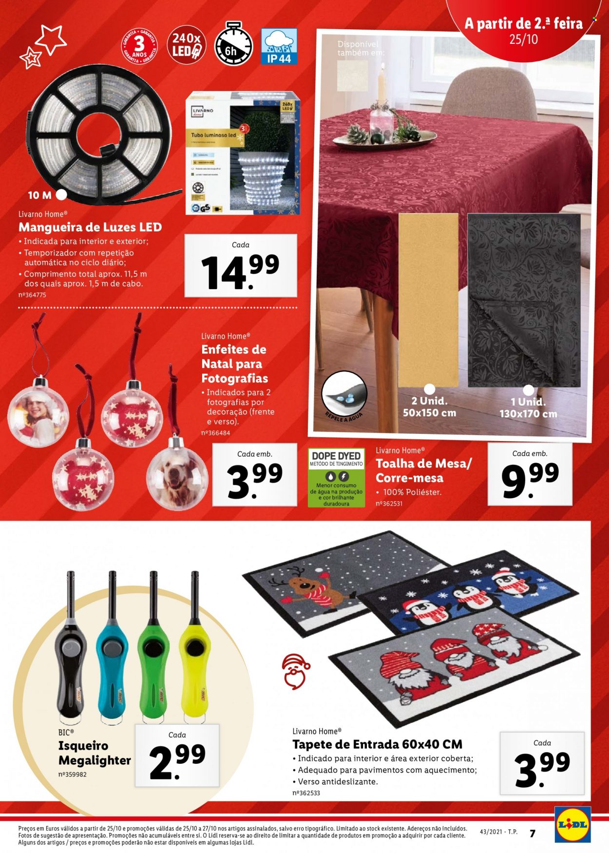 Folheto Lidl - 25.10.2021 - 31.10.2021. Página 7