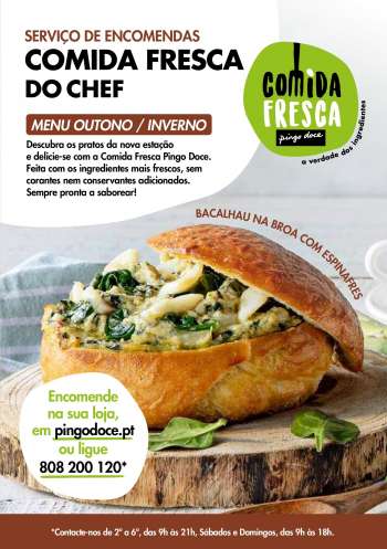 Folheto Pingo Doce - 26.10.2021 - 25.4.2022.