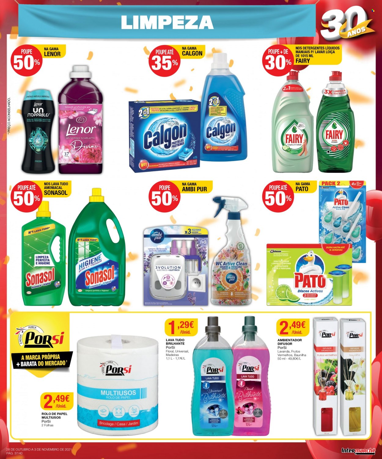 Folheto Intermarché - 28.10.2021 - 3.11.2021. Página 37