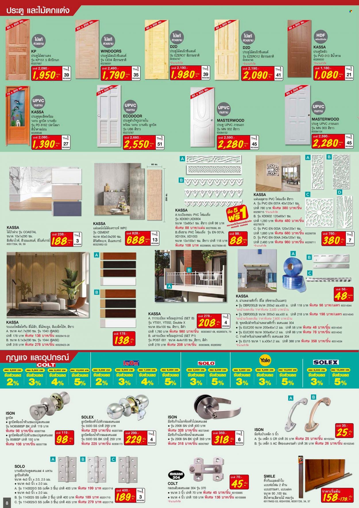 thumbnail - <retailer> - <MM/DD/YYYY - MM/DD/YYYY> - ขายสินค้า - ,<products from flyers>. หน้า 8.