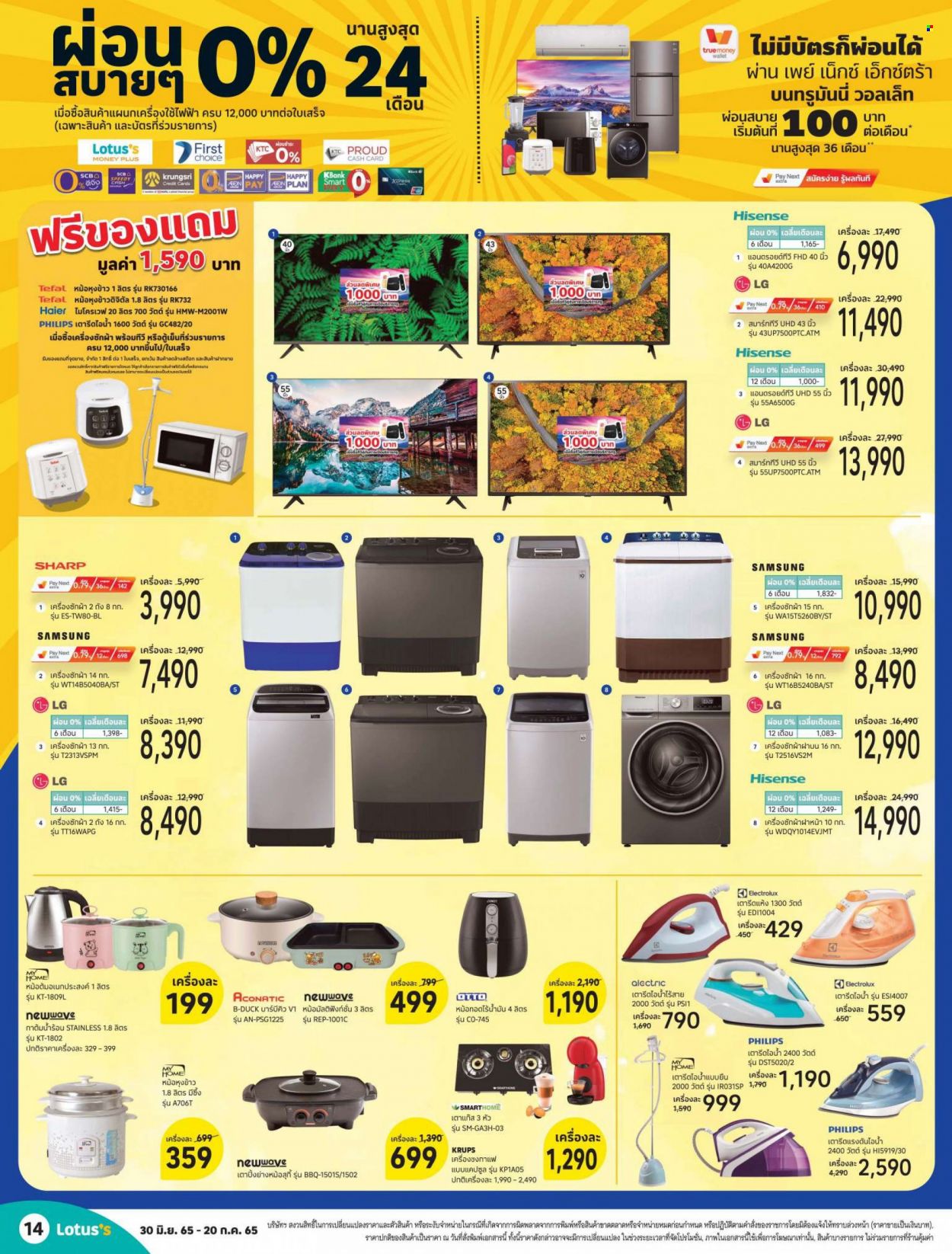 thumbnail - <retailer> - <MM/DD/YYYY - MM/DD/YYYY> - ขายสินค้า - ,<products from flyers>. หน้า 14.