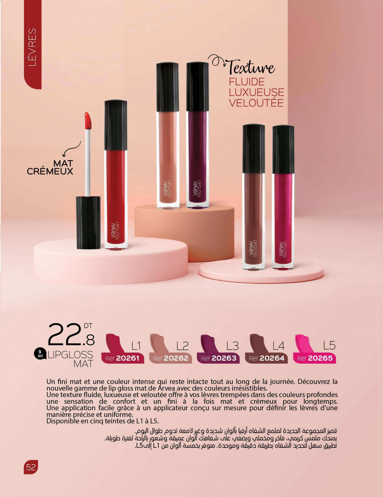 Catalogue ARVEA. Page 54