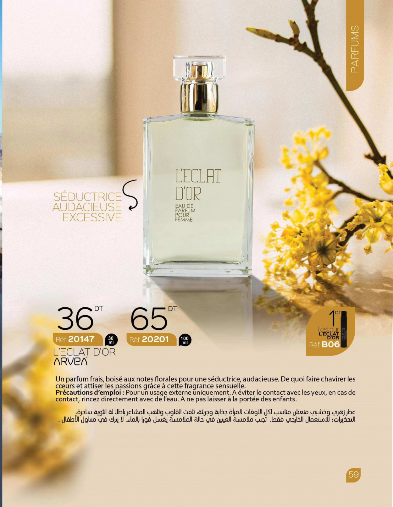 Catalogue ARVEA. Page 61