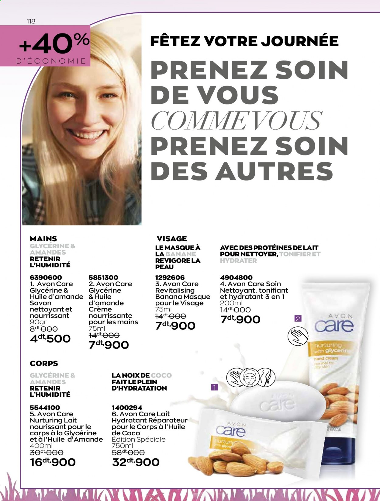 thumbnail - <magasin> - <du DD/MM/YYYY au DD/MM/YYYY> - Produits soldés - ,<products from flyers>. Page 118.