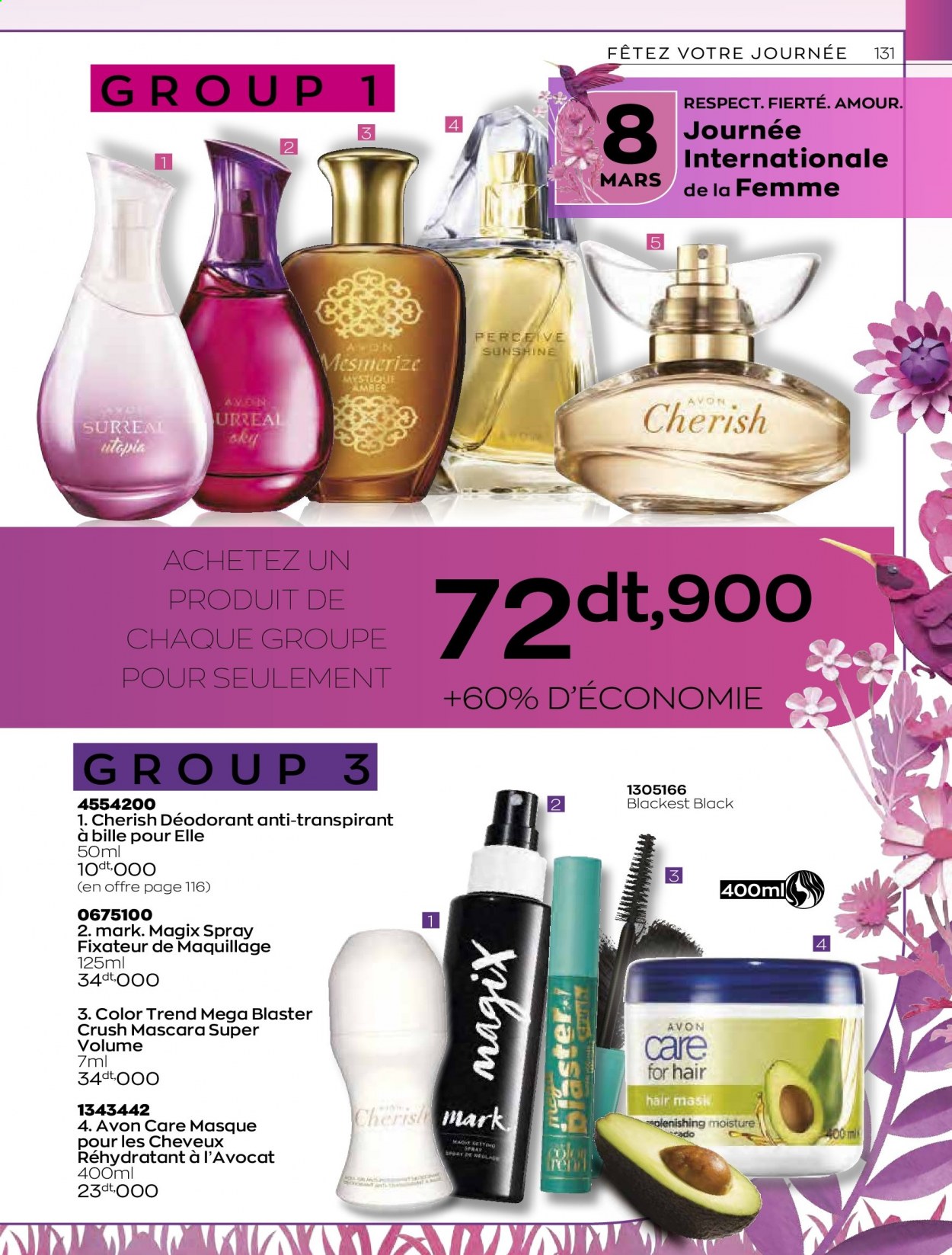 thumbnail - <magasin> - <du DD/MM/YYYY au DD/MM/YYYY> - Produits soldés - ,<products from flyers>. Page 131.
