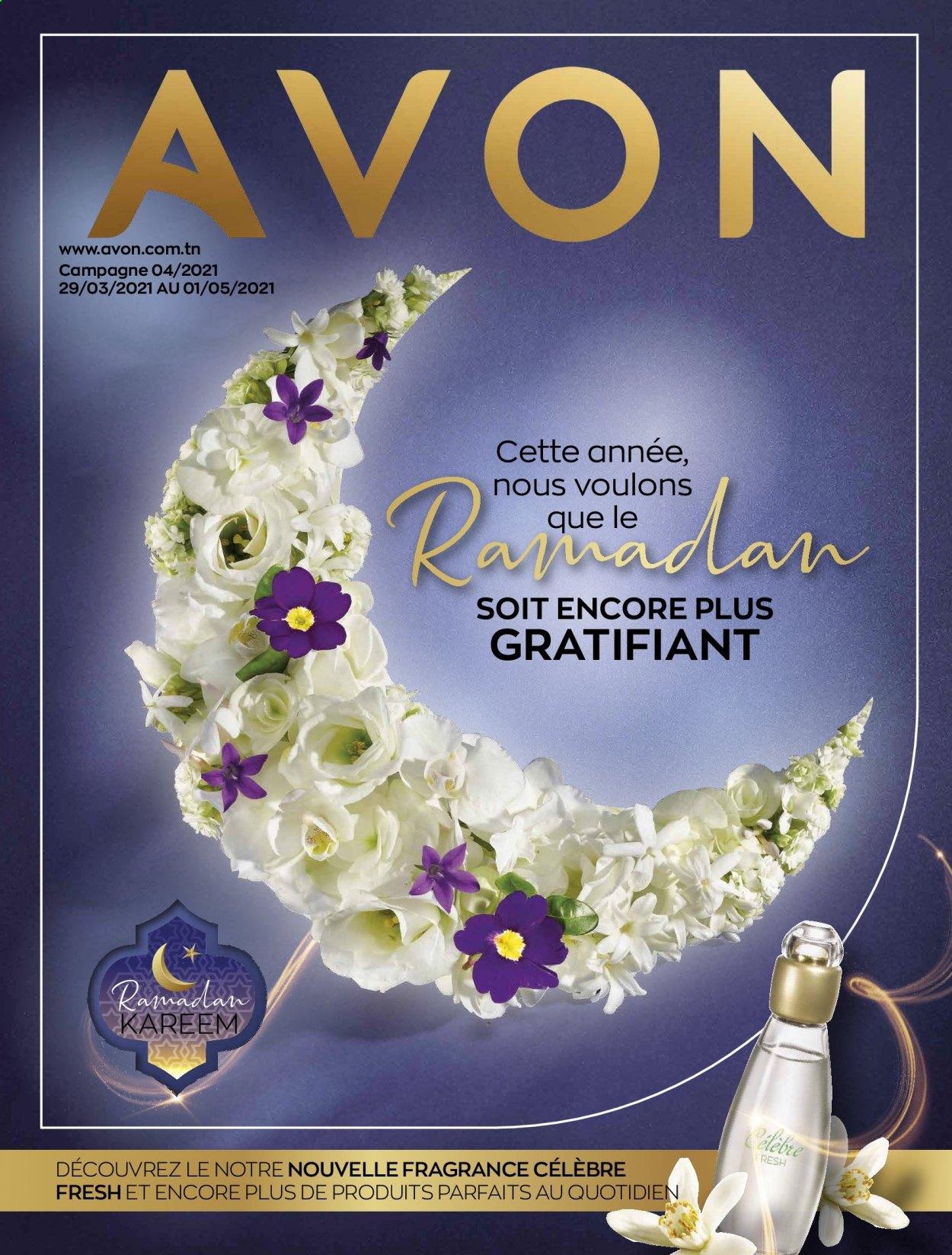Catalogue Avon - 29/03/2021 - 01/05/2021. Page 1.