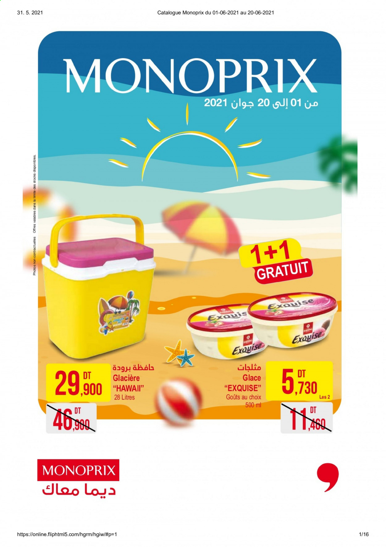 Catalogue Monoprix - 01/06/2021 - 20/06/2021. Page 1