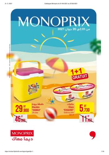 Catalogue Monoprix - 01/06/2021 - 20/06/2021.