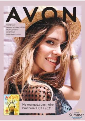 Catalogue Avon - 05/07/2021 - 31/07/2021.