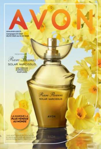 Catalogue Avon - 05/07/2021 - 31/07/2021.