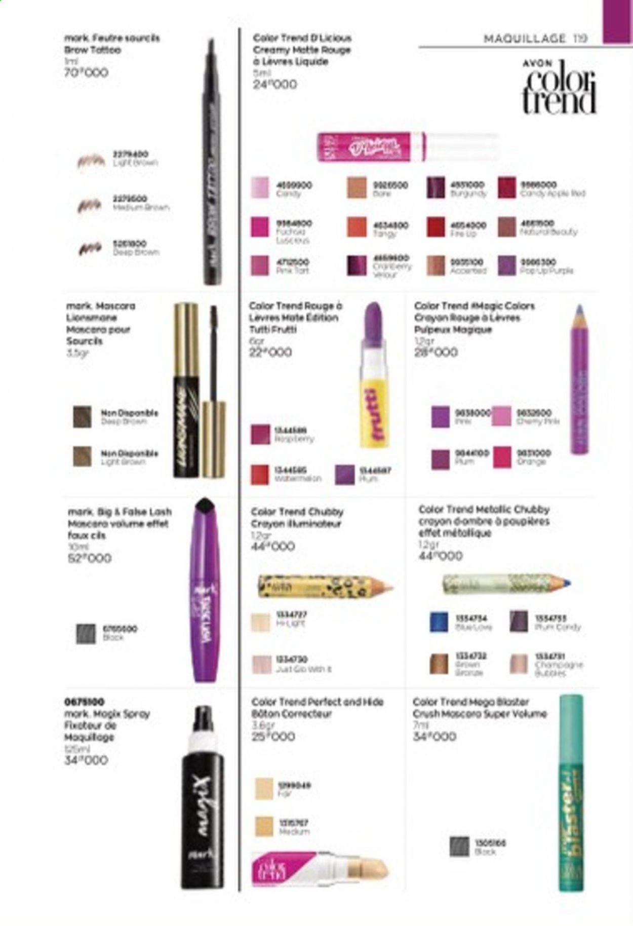 Catalogue Avon - 05/07/2021 - 31/07/2021. Page 119