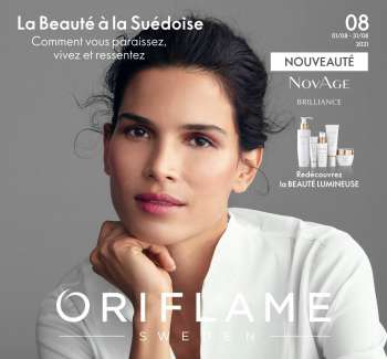 Catalogue Oriflame - 01/08/2021 - 31/08/2021.