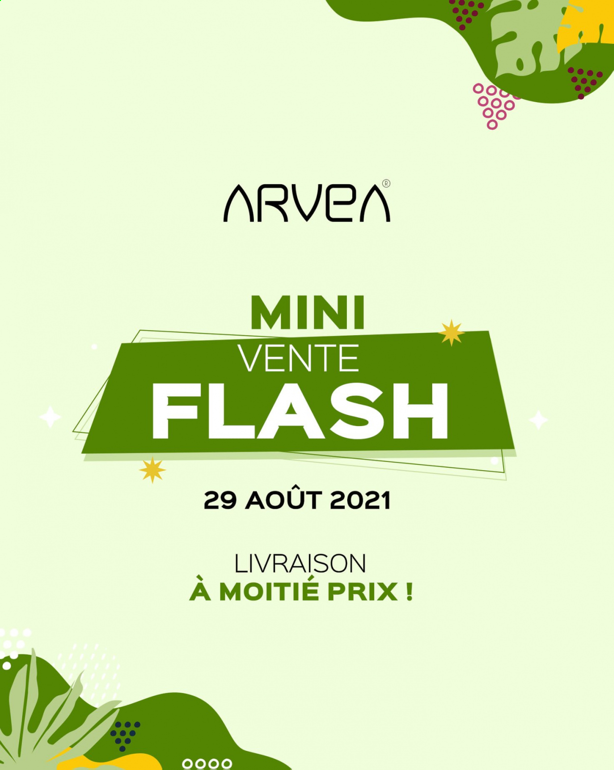 Catalogue ARVEA - 29/08/2021 - 29/08/2021. Page 1
