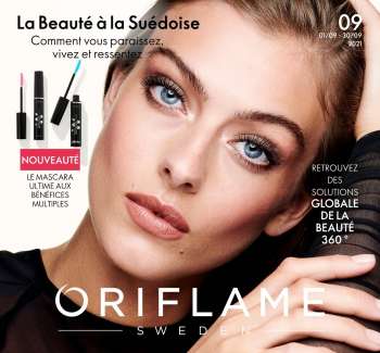 Catalogue Oriflame - 01/09/2021 - 30/09/2021.