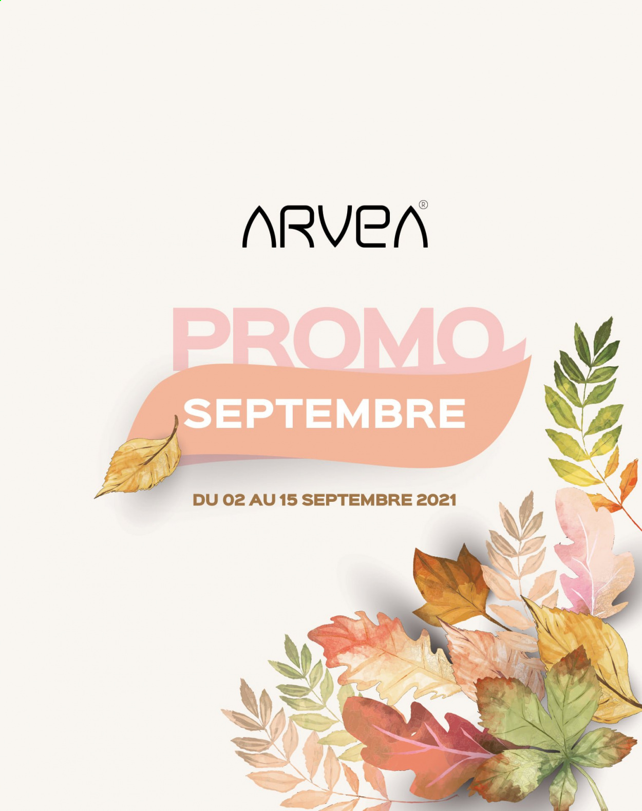 thumbnail - Catalogue ARVEA - 02/09/2021 - 15/09/2021.
