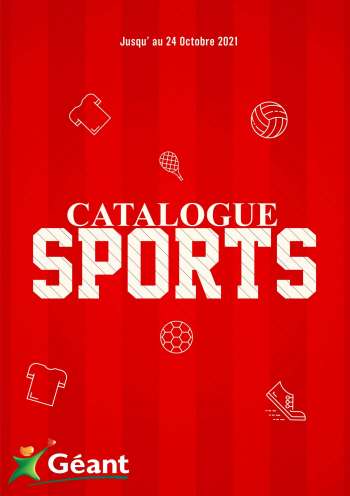 Catalogue Géant - 13/10/2021 - 24/10/2021.