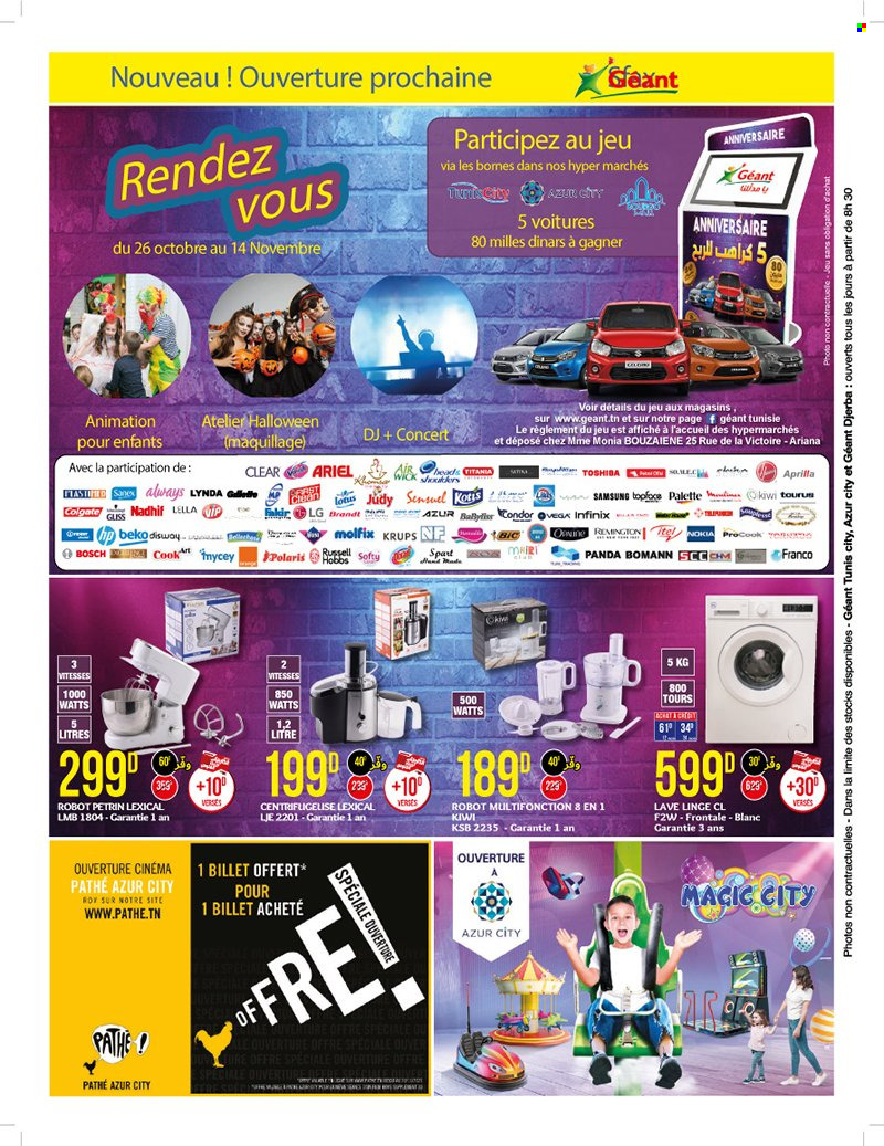 Catalogue Géant - 26/10/2021 - 14/11/2021. Page 32