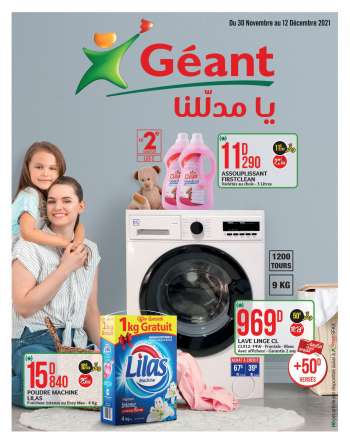 Catalogue Géant - 30/11/2021 - 12/12/2021.
