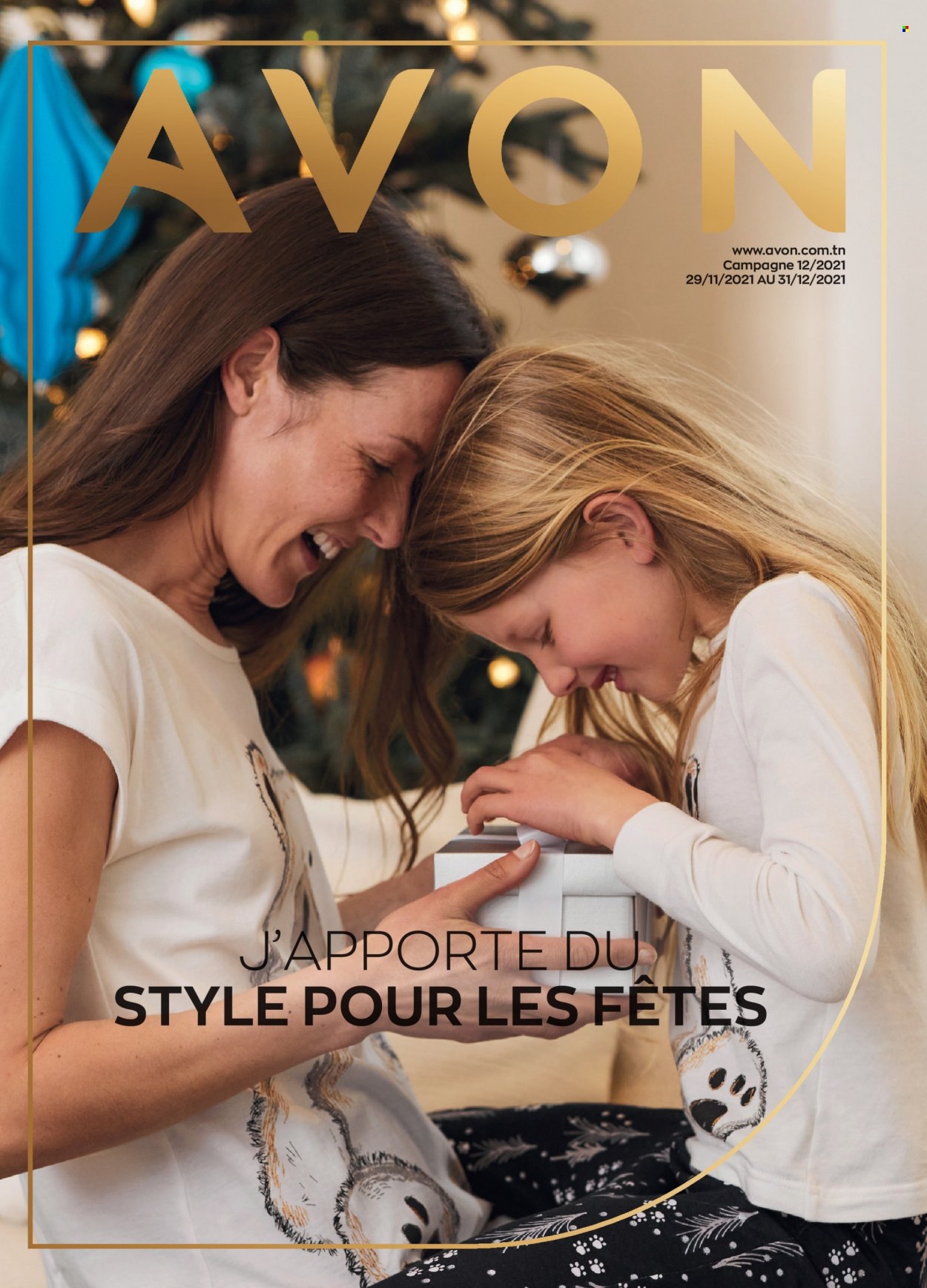 Catalogue Avon - 29/11/2021 - 31/12/2021. Page 1