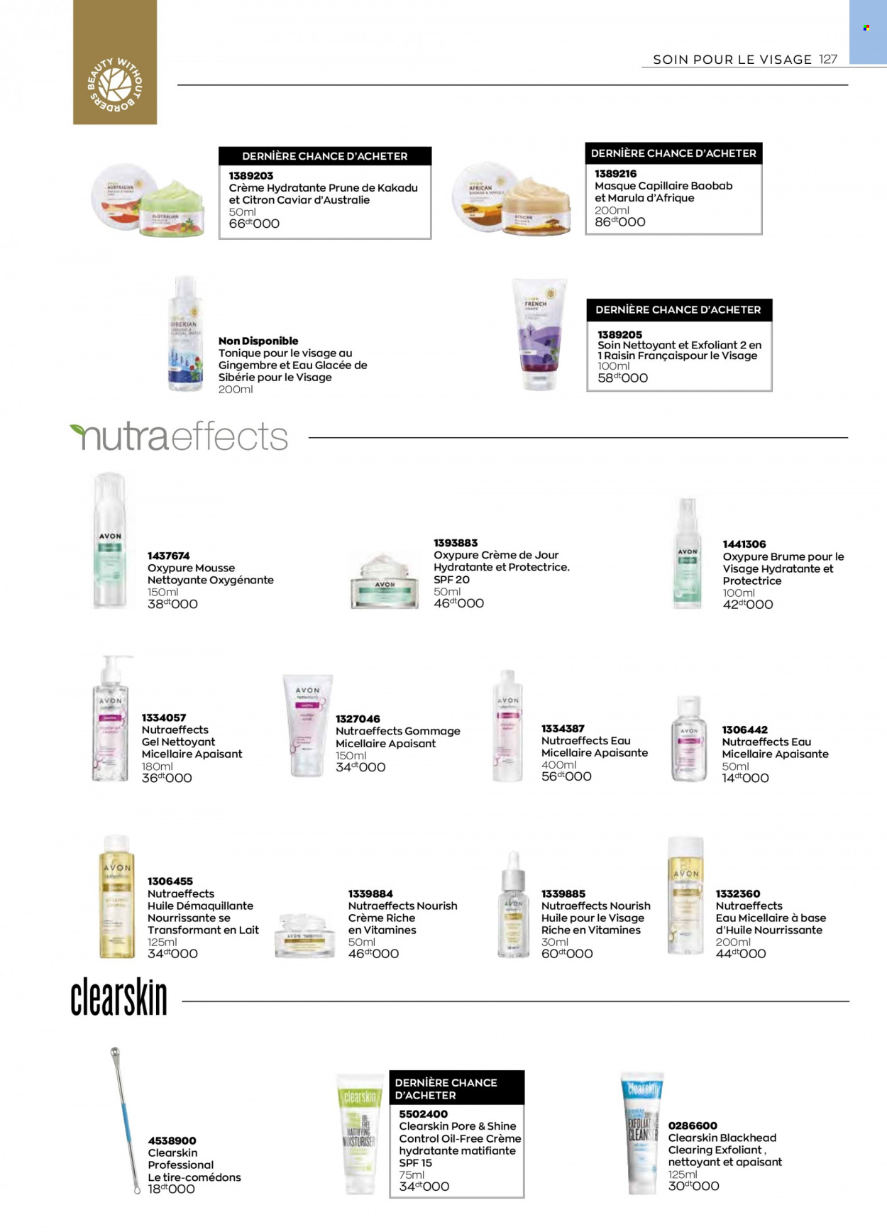 Catalogue Avon - 29/11/2021 - 31/12/2021. Page 127