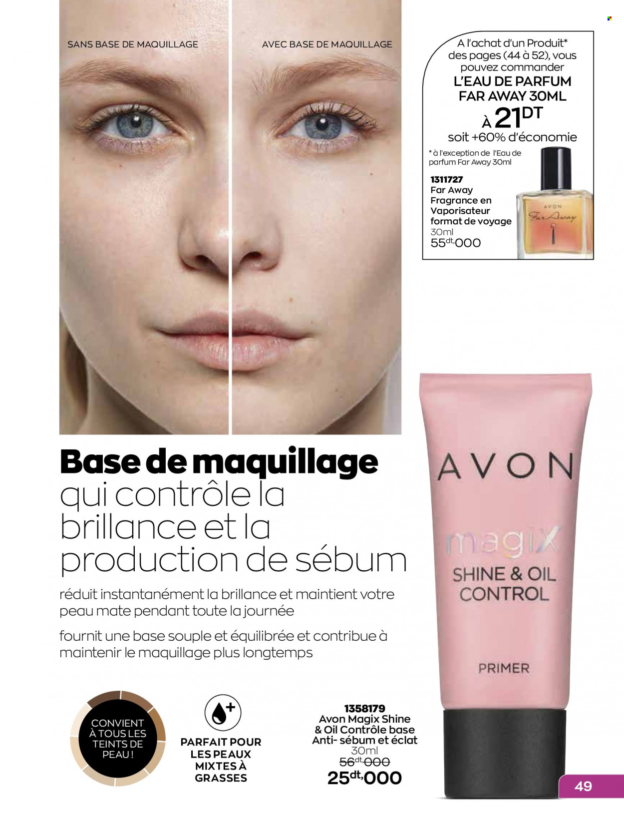 thumbnail - <magasin> - <du DD/MM/YYYY au DD/MM/YYYY> - Produits soldés - ,<products from flyers>. Page 49.