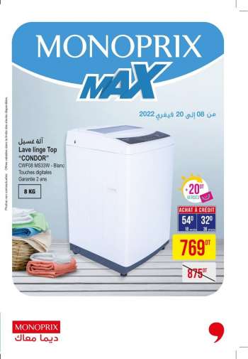 Catalogue Monoprix - 08/02/2022 - 20/02/2022.