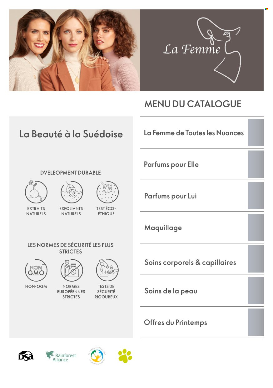 Catalogue Oriflame - 01/03/2022 - 31/03/2022. Page 3