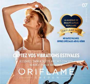 Catalogue Oriflame - 01/07/2022 - 31/07/2022.