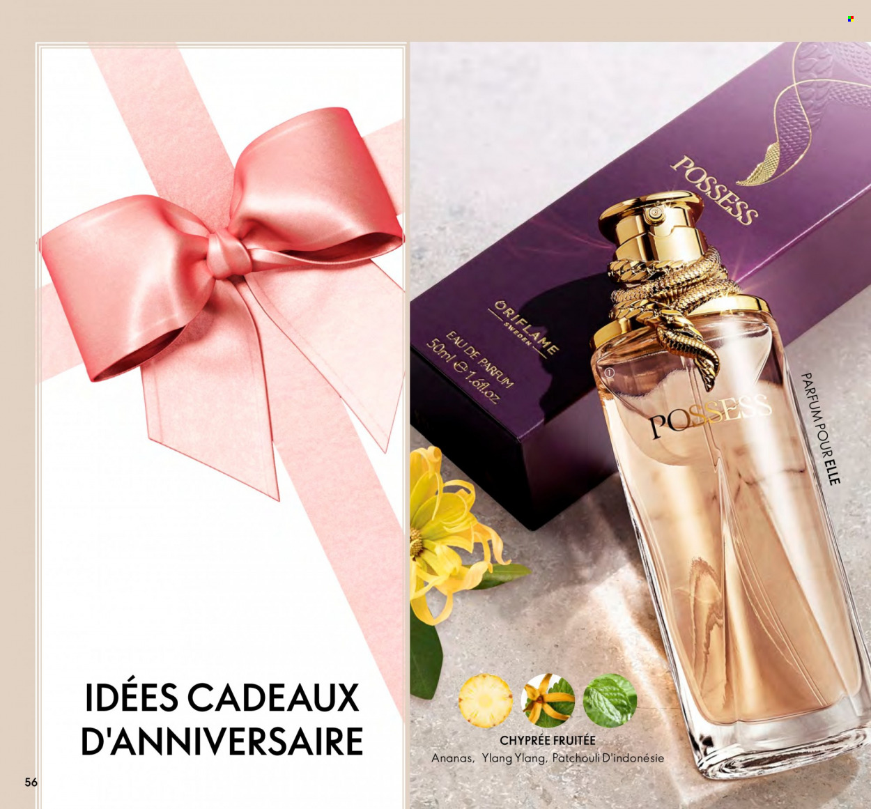 Catalogue Oriflame - 01/07/2022 - 31/07/2022. Page 56
